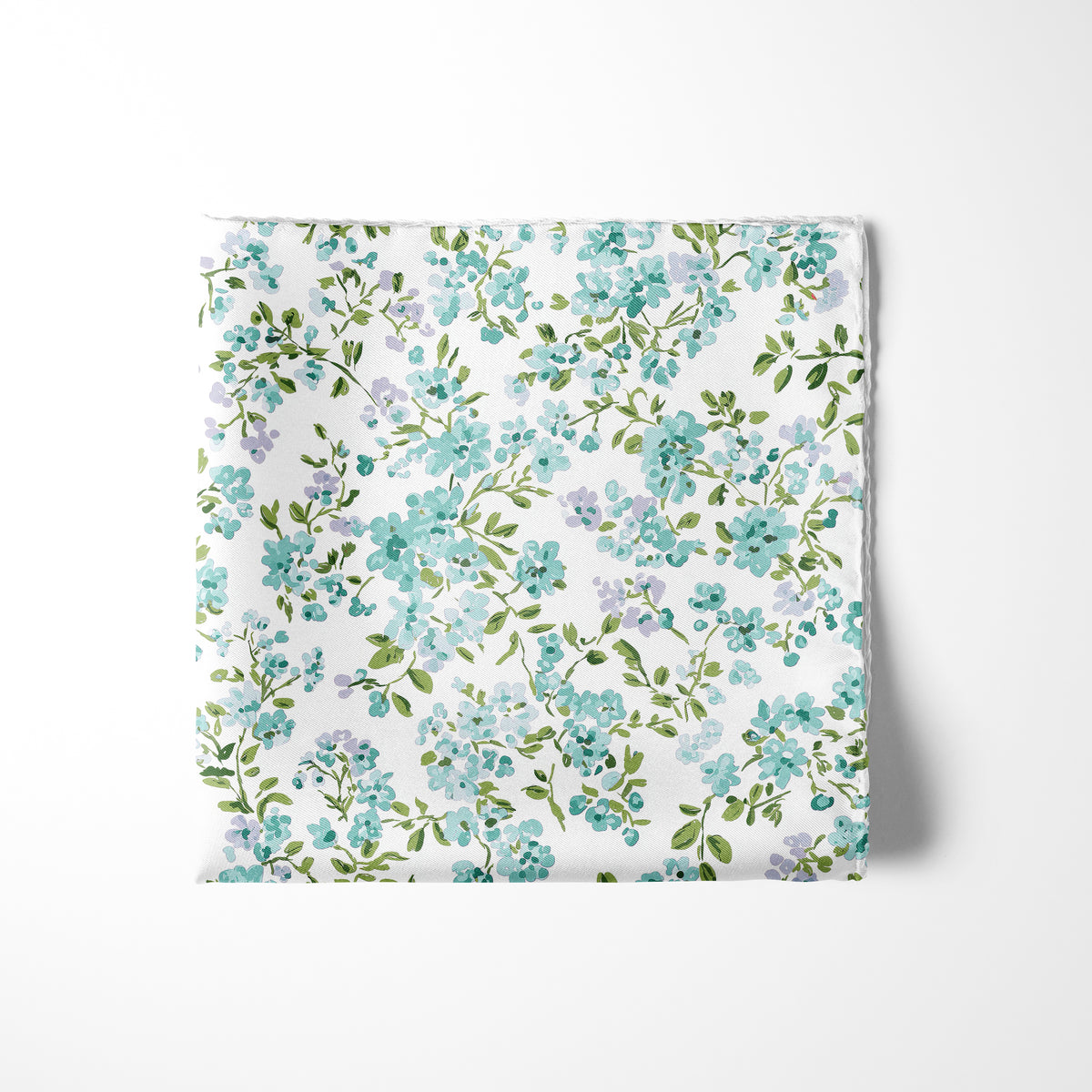 HAMPSTEAD- (C) Pocket Square Aqua