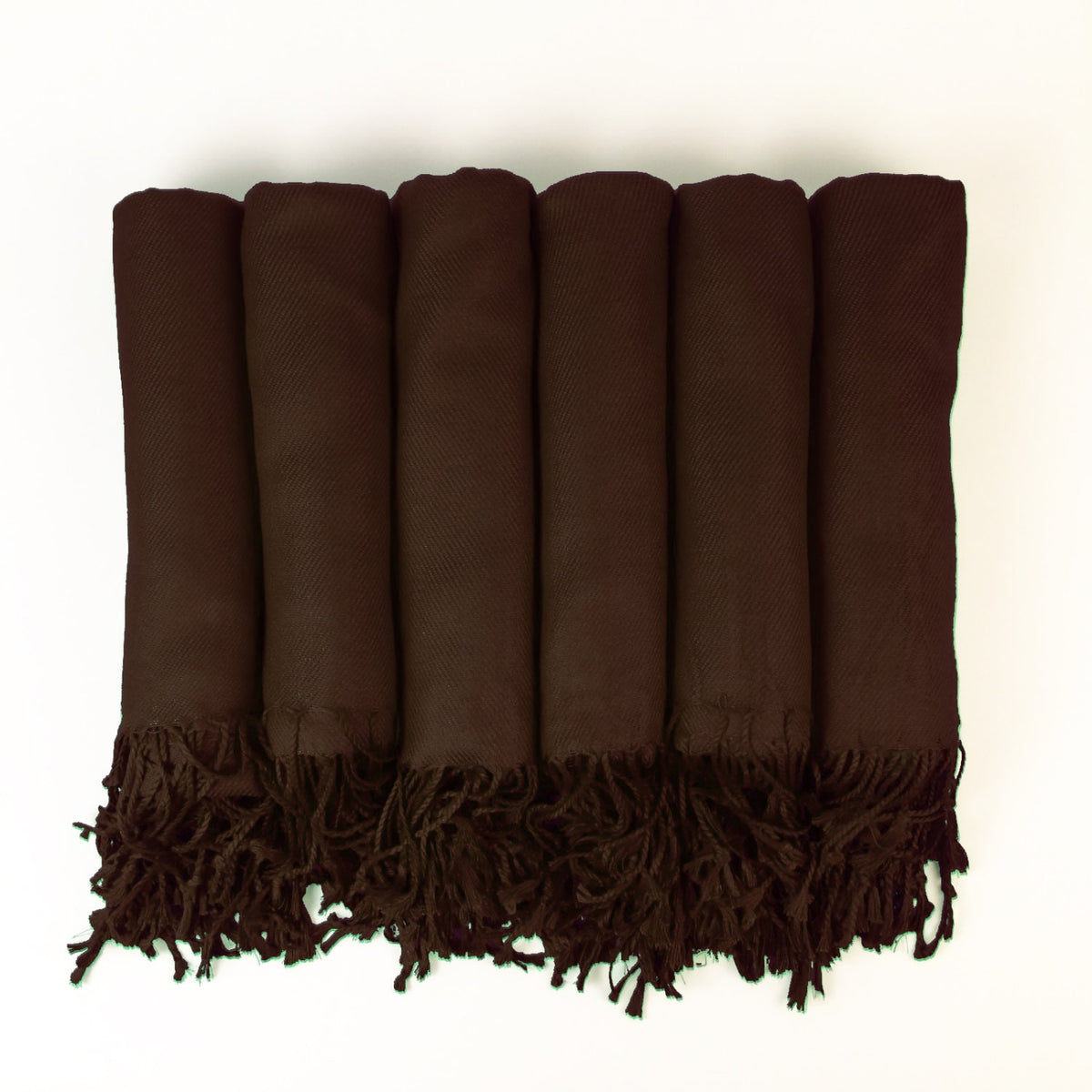 Chocolate Brown Pashmina Shawl