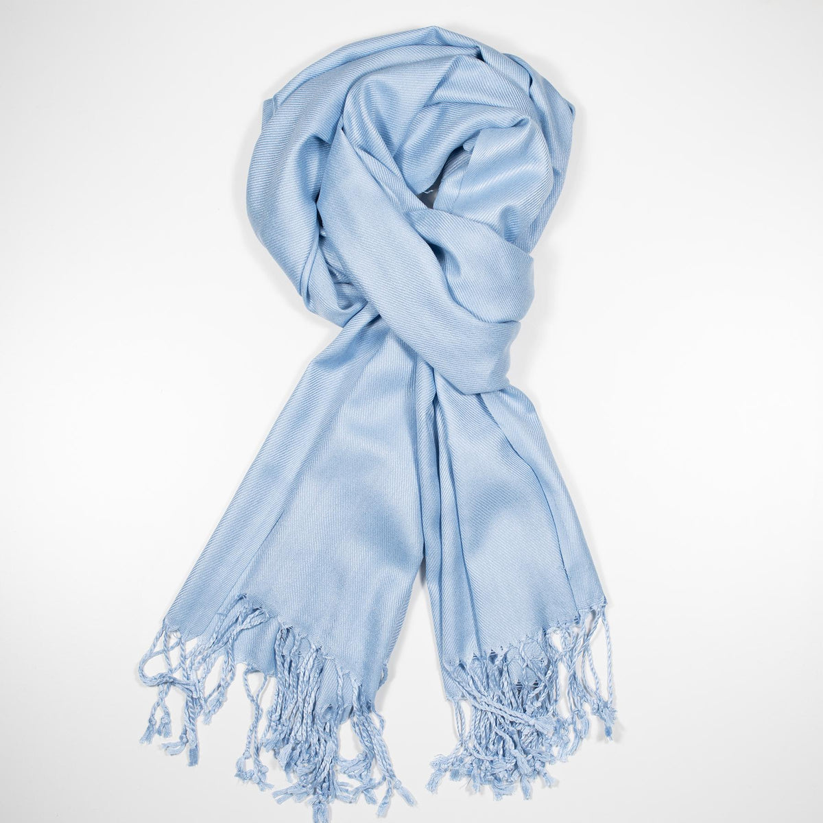 French Blue Pashmina Shawl