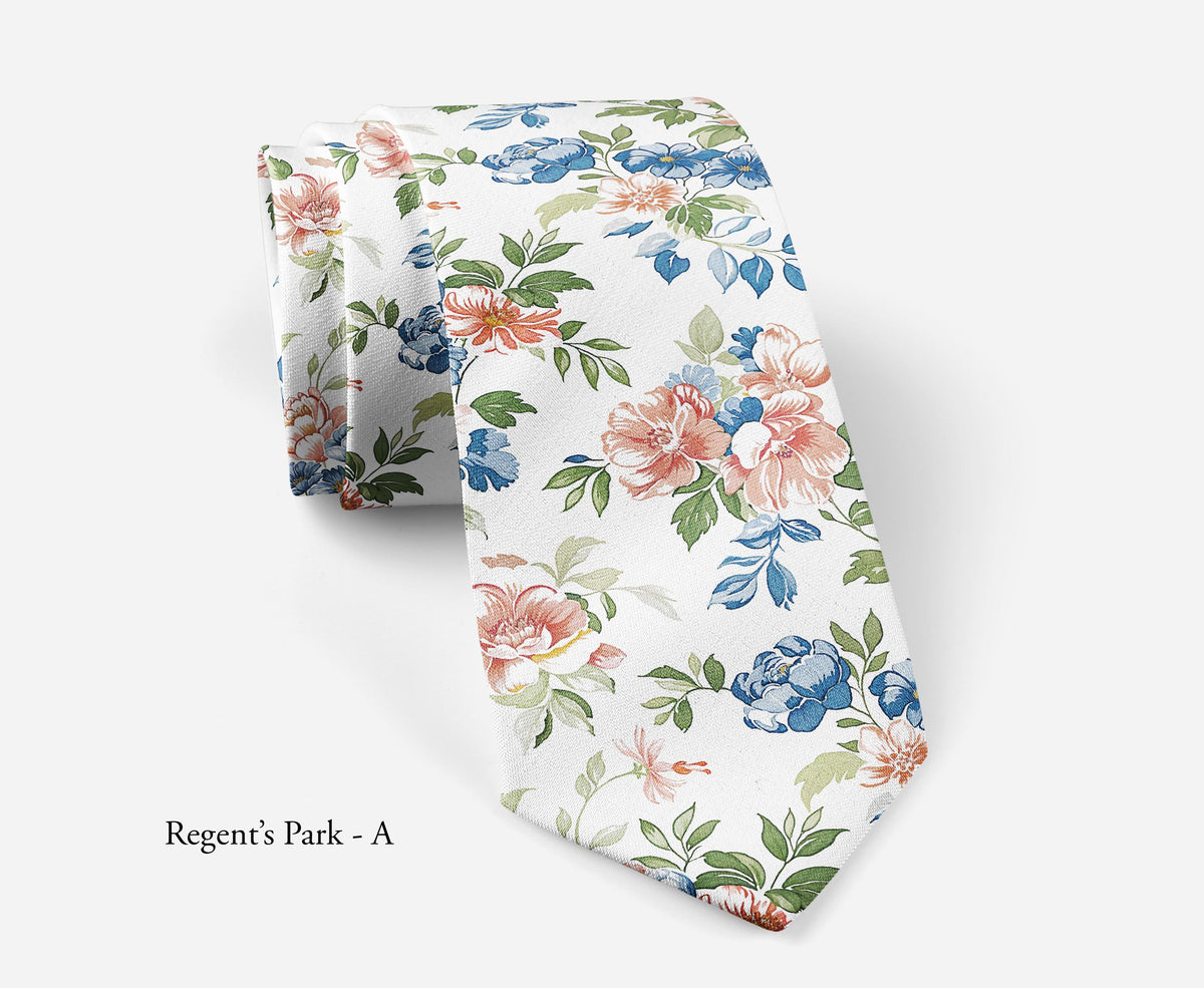 Regent S Park Floral Tie & Accessories