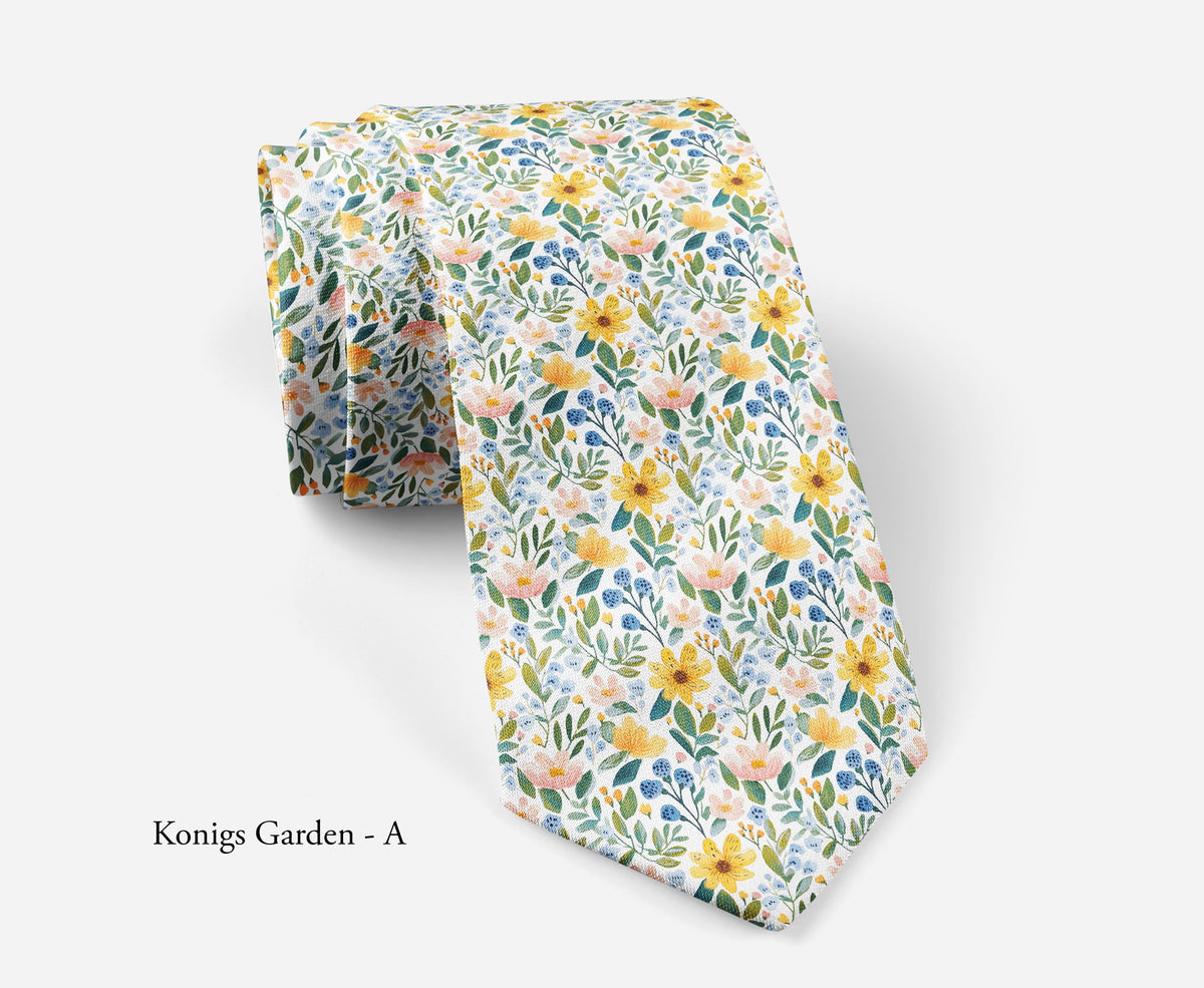 Königs Garden Floral Tie & Accessories