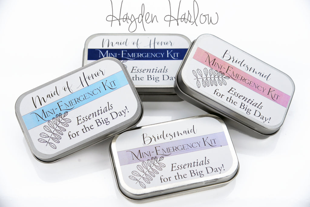 Bridesmaid's Mini Emergency Kit - Hayden Harlow