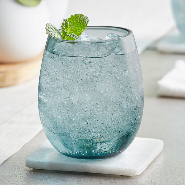 HAGER Stemless wine glass - Blue
