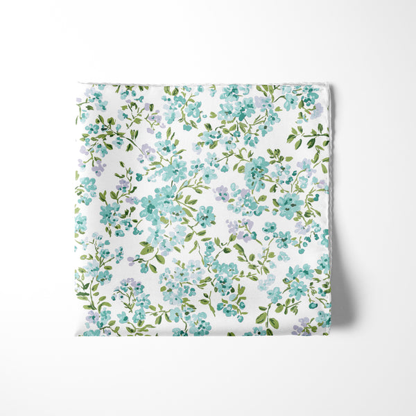 HAMPSTEAD- (C) Pocket Square Aqua