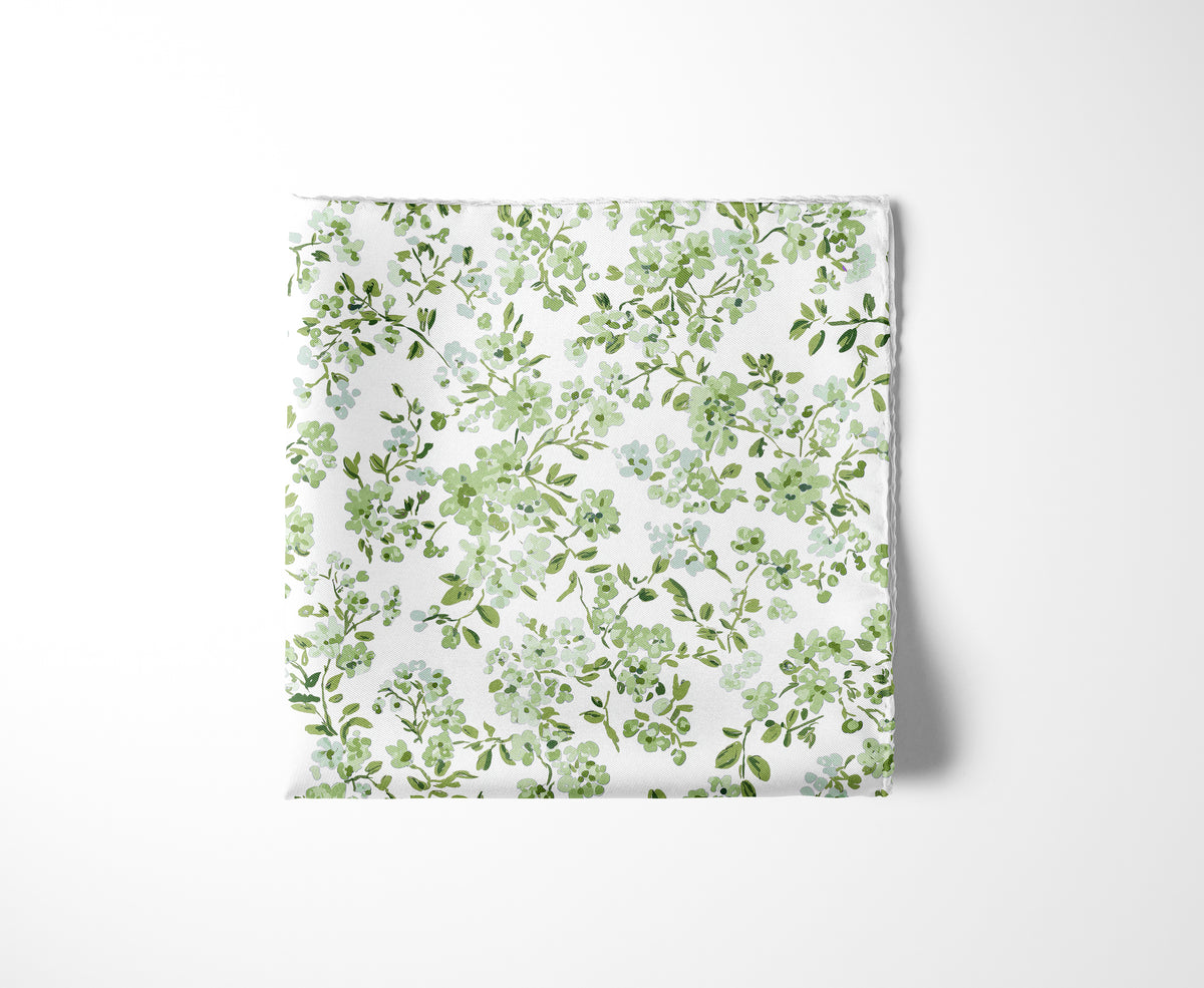 HAMPSTEAD- (D) Pocket Square Sage