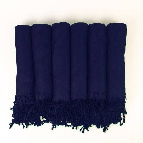 Navy Pashmina Shawl