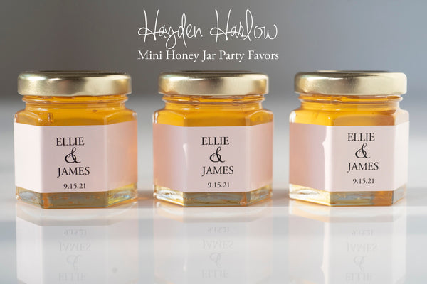 Mini Honey Jar Party Favors