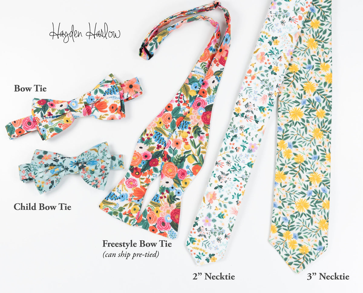 Regent S Park Floral Tie & Accessories