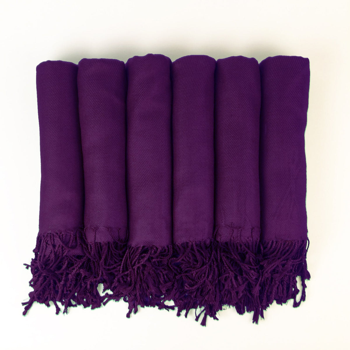 Violet Purple Pashmina Shawl