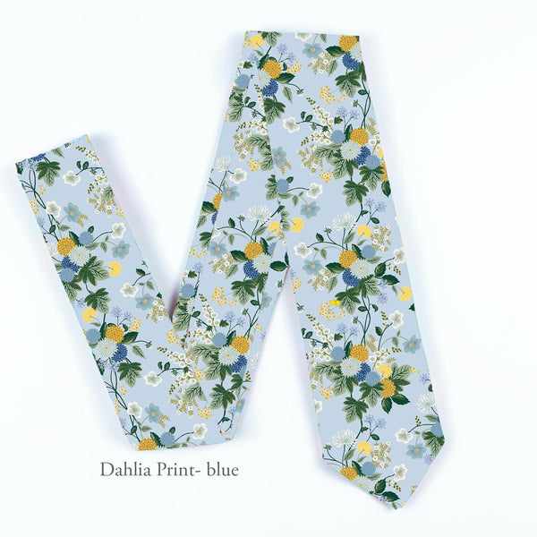 Rifle Paper Co. Dahlia Floral Tie & Accessories
