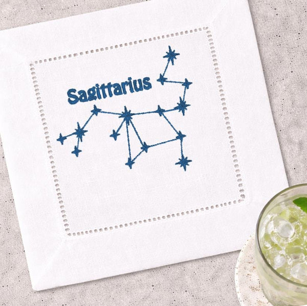 Personalized Embroidered Linen Napkins