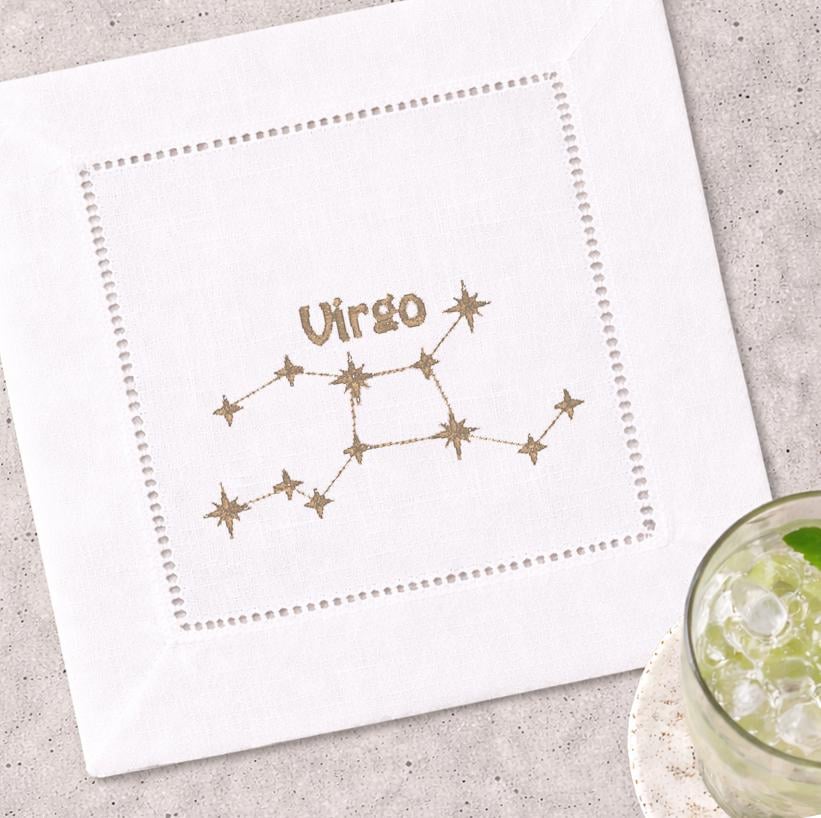 Personalized Embroidered Linen Napkins