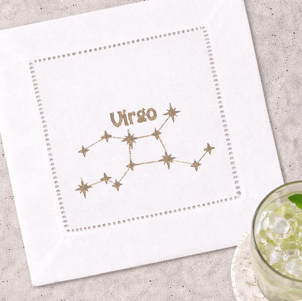 Personalized Embroidered Linen Napkins