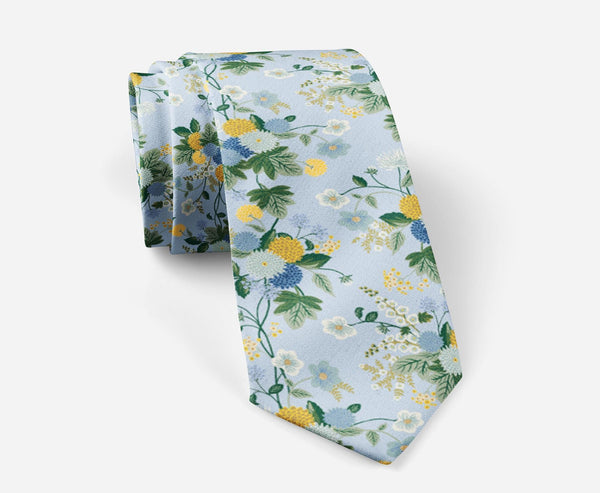 Rifle Paper Co. Dahlia Floral Tie & Accessories