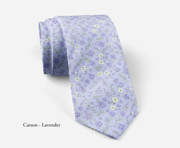 Carson Floral Tie & Accessories