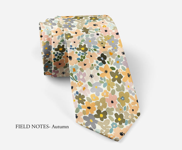 Field Notes Floral Tie & Accessories