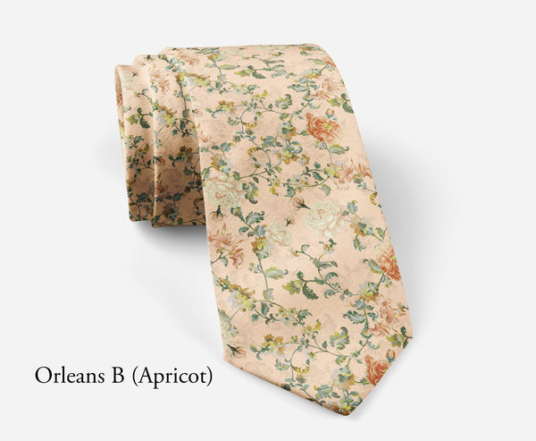 Orleans Floral Tie & Accessories
