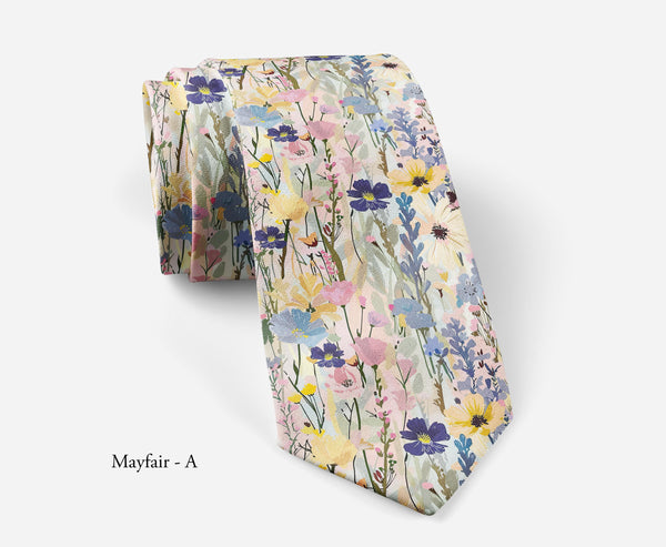 Mayfair Floral Tie & Accessories