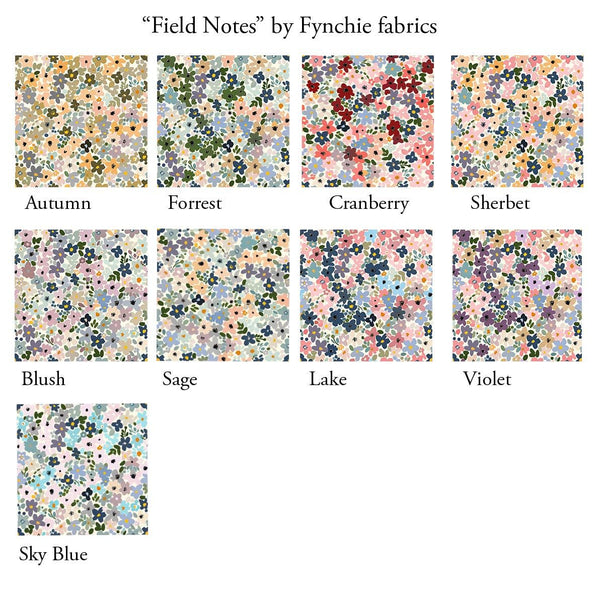 Field Notes Floral Tie & Accessories