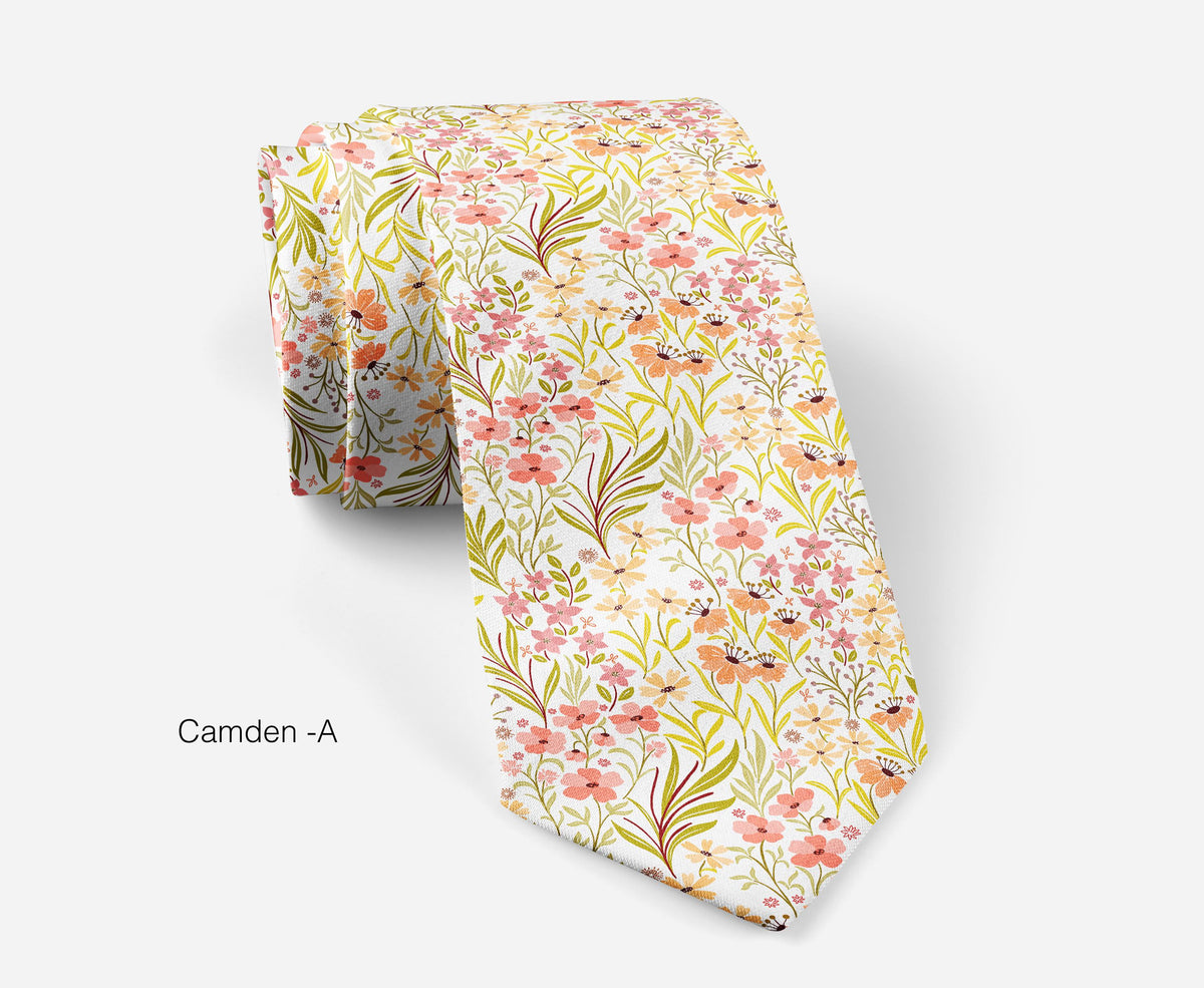 Camden Floral Tie & Accessories