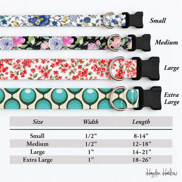 Hampstead Floral Pet Collar