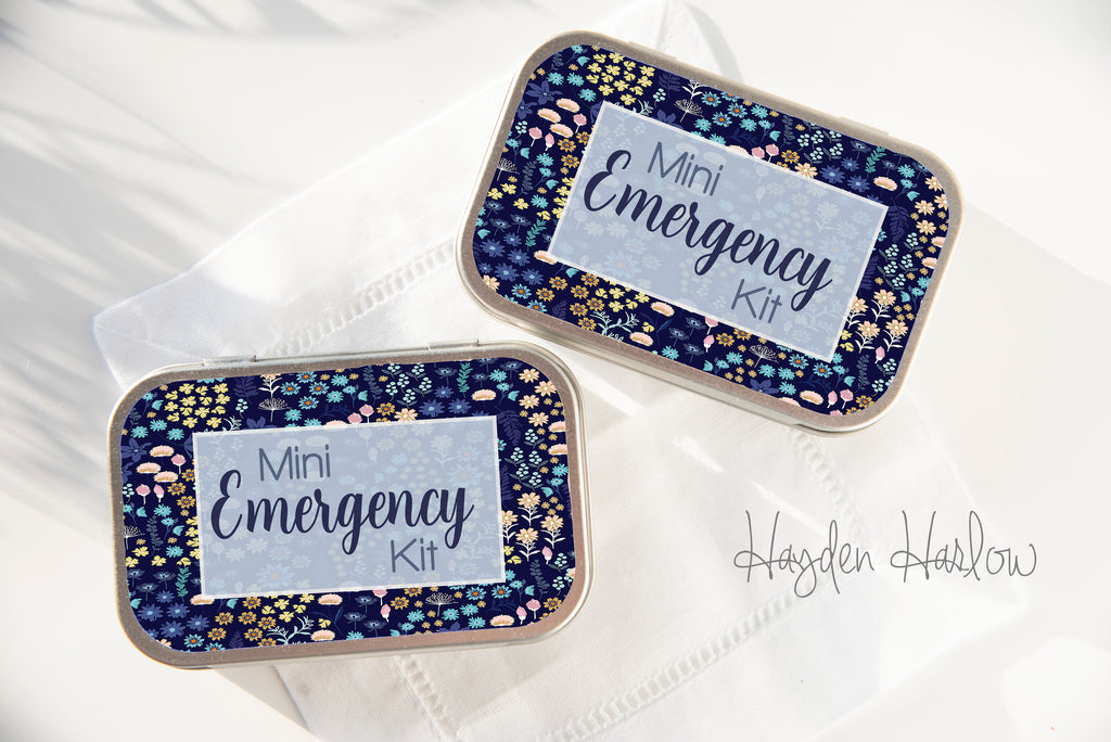 Mini Emergency Kit - BLUE MONDAY - Hayden Harlow