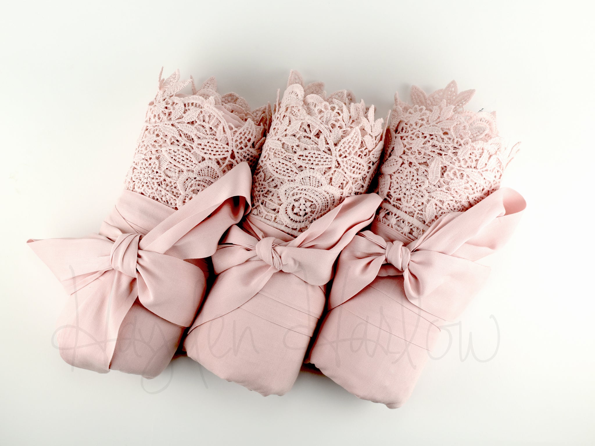 LuxCotton Robe- Blush - Hayden Harlow