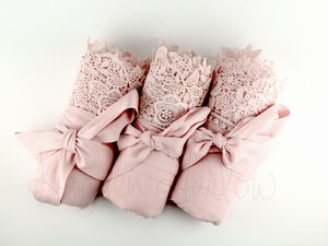LuxCotton Robe- Blush - Hayden Harlow
