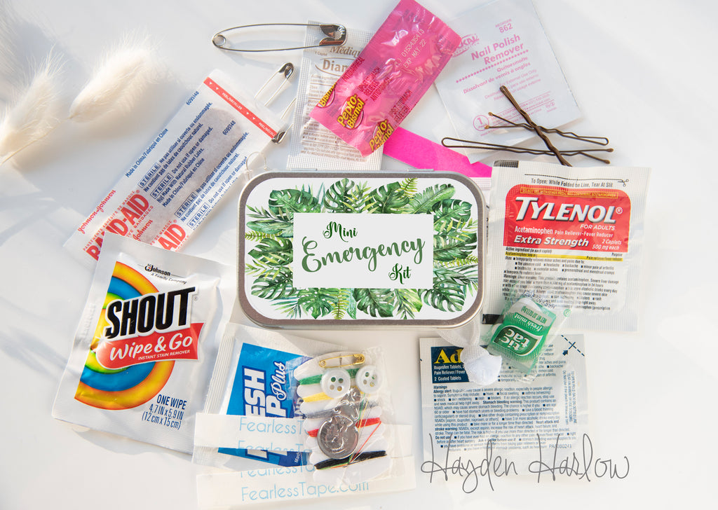 Mini Emergency Kit - MONSTERA - Hayden Harlow